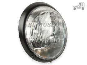 Óptica con bisel negro Porsche 911 Recambio