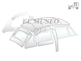 Revestimiento interior techo corredizo Volkswagen Escarabajo Recambio