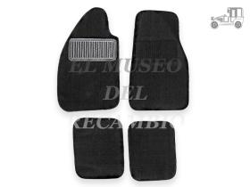 Juego 4 alfombras Volkswagen Escarabajo cabrio 1954 - 1977 Recambio