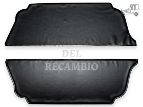 Talonera asiento trasero vinil sin agujeros calefaccion par Recambio
