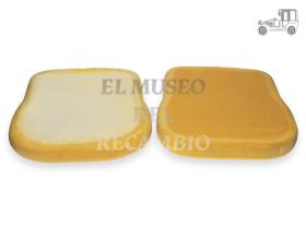 Almohadillado base asiento delanterio par Volkswagen Recambio