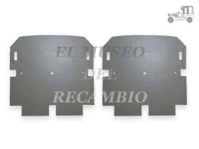 Juego 2 cubremuelles respaldo asiento Volkswagen Escarabajo Recambio