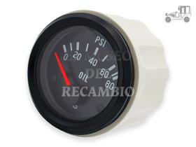 Reloj presion aceite 0-5 bares VDO universal 0-80 PSI, VW Recambio