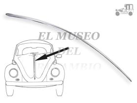 Moldura cromada capó delantero central vertical Volkswagen Recambio