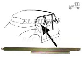 Guía de luna trasera derecha Volkswagen Kaefer Recambio