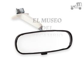 Espejo retrovisor antideslumbrante negro con brazo crema Recambio