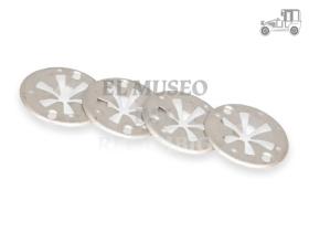 Kit 4 grapas anagrama capo delantero Volkswagen Recambio