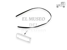 Junquillo cubre rail puerta corredera Volkswagen Recambio