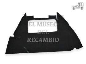Moqueta capo delantero 1 pieza negra Volkswagen Recambio