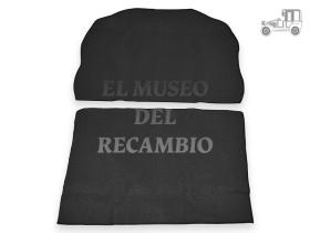 Kit de alfombras para maletero 2 piezas negro Volkswagen Recambio