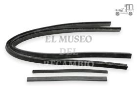Kit 4 gomas ventana superior +  trasera Volkswagen Recambio