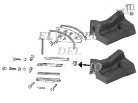 Juego 2 puntas traseras de ventanas traseras Volkswagen Recambio