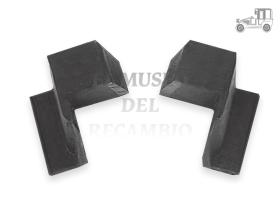 Kit 2 gomas punta Trasera base capota Volkswagen Recambio