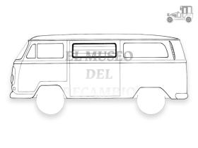 Goma ventana lateral con rejlla Volkswagen Recambio
