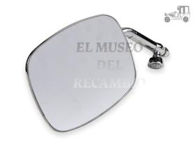 Retrovisor original, exterior izquierdo cromado, Kubel 69-79 Recambio