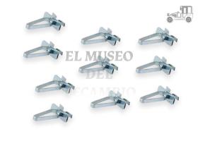 Kit 10 grapas cejilla exterior moldura Volkswagen Recambio