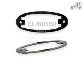 Kit 2 gomas tulipa piloto matricula Volkswagen Recambio