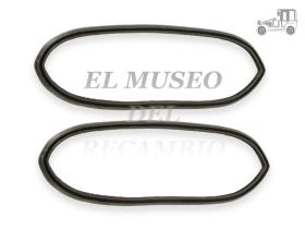 Juego 2 gomas piloto trasero Volkswagen Karmann Ghia Recambio