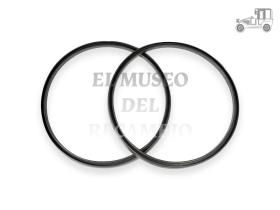 Kit 2 gomas piloto delantero Volkswagen T1 62-67 Recambio