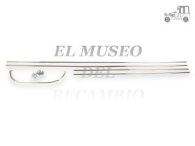 Kit 5 molduras paneles interiores de puerta Volkswagen Recambio