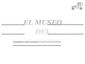 Kit 6 molduras cromadas paneles interiores puerta Volkswagen Recambio