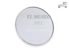 Espejo exterior redondo cromado de aluminio pulido 50-7/67 Recambio