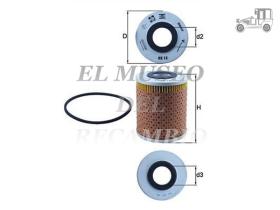 Filtro de aceite Aston Martin, Land Rover y Renault Recambio