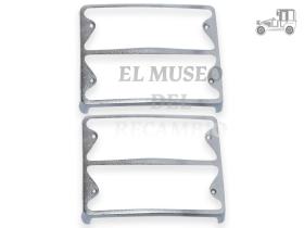 Juego  protector de pilotos traseros  Seat Iluminación