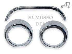 JGO. EMBELLECEDOR CUADRO,SALPICADERO S127 Seat Clásico