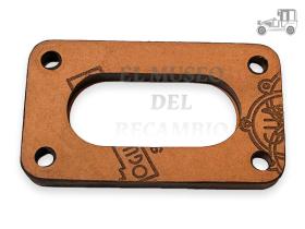 Fibra carburador doble 92X45MM  10MM ESPESOR Recambio