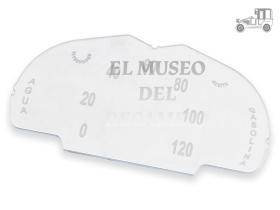 Cristal de cuadro cuentakilómetros Seat 600 120km Alternador MUSEO