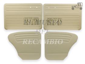 Kit 4 paneles laterales interiores de puerta Volkswagen Recambio