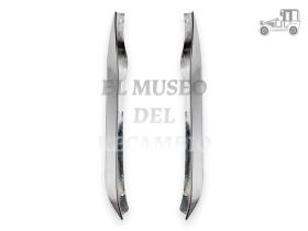 Juego de embellecedores cromados pase rueda Seat 124-1430 ACCESORIOS