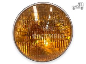 Optica lámpara sellada amarilla USA 6V SEALED BEAM Recambio