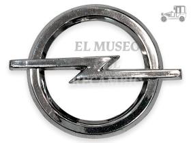 Anagrama Opel Diam 77 mm cromado largo 92 mm .