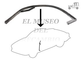 Junta vertical de puerta izquierda Volkswagen Karmann Ghia Recambio