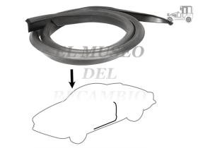 Junta de puerta izquierda Volkswagen Karmann Ghia 1955-1974 Recambio