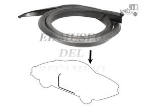Junta de puerta derecha Volkswagen Karmann Ghia 1955-1974 Recambio