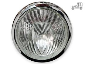 Óptica de faro delantera con soporte Kinby Pegaso Comet Recambio
