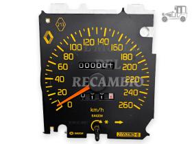 Reloj velocímetro 260 Km/h Renault 21 Turbo Renault Clásico