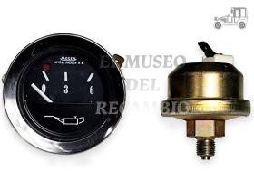Kit manómetro Renault 4, 5, 6, 7, 8, 9, 11, 12,19-Citroën GS Recambio