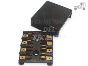 Caja de fusibles negra 12V Citroën 2CV Recambio
