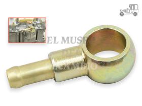 Banjo 15,45mm con manguito presion 0.63mm´WEBER IDA Recambio