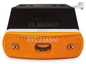 Piloto de posición ámbar reflectante led 12 a 24V universal Faros y pilotos