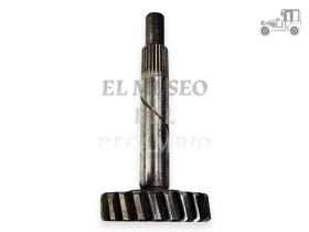 Eje sector sinfín dirección Seat 600 Recambio