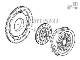 Kit de embrague Porsche 928 Recambio