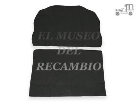 Juego 2 alfombras para maletero Volkswagen Escarabajo 1302 Recambio