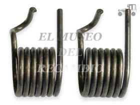 Juego 2 muelles de escobillas de arranque Femsa Recambio
