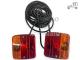 Kit iluminación trasera 12V remolque universal 1,4-7,5 m .