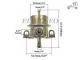 Regulador presión combustible Audi, BMW, Volvo y Volkswagen Recambio